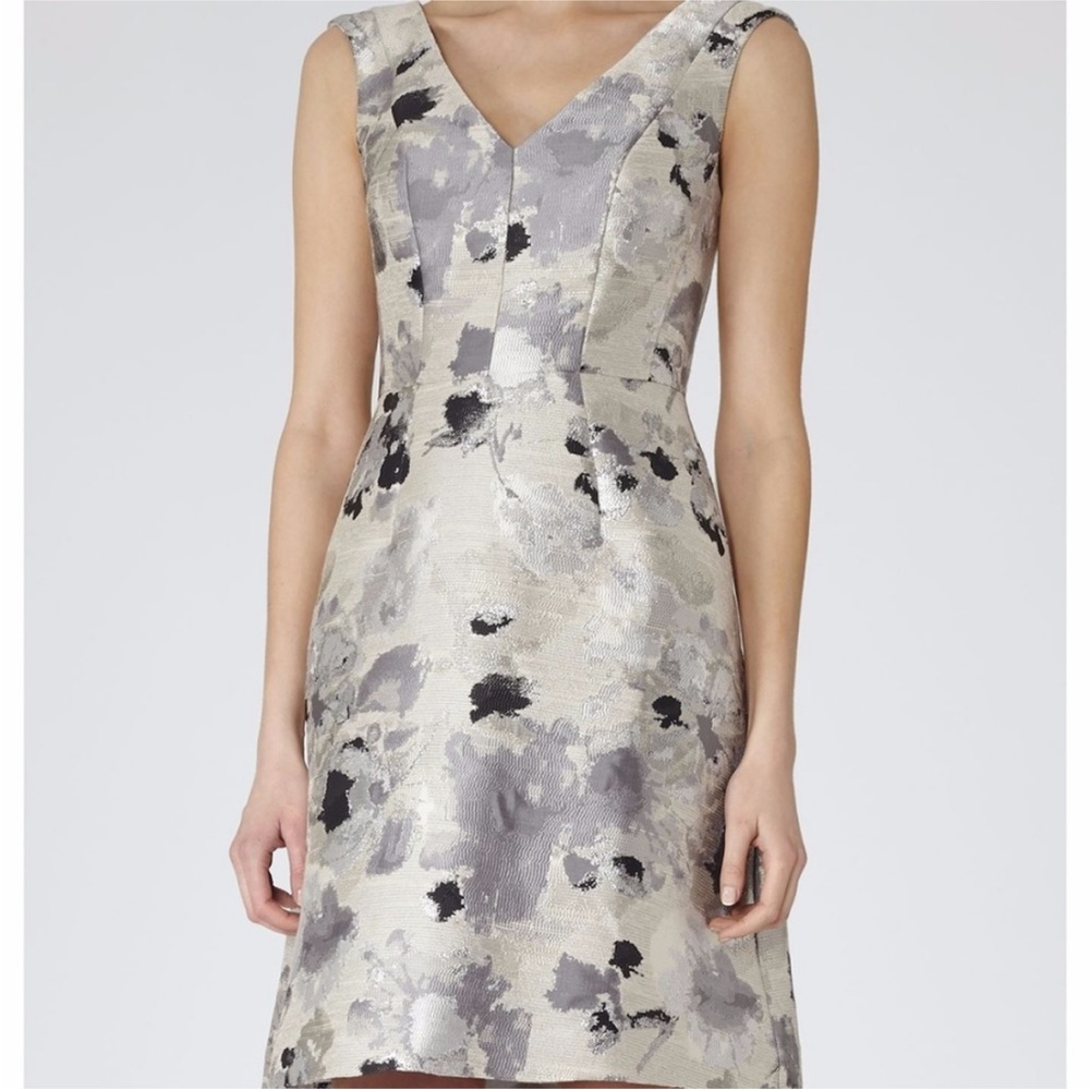Reiss 'Melba' Jacquard A-Line Dress -NWOT